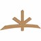 Ekena Millwork Alberta Smooth Timber Gable Bracket, Western Red Cedar, 96"W x 32"H x 1 1/2"D x 5 1/2"F, 8/12 Pitch GBW096X32X0206ALB00SWR - alternate 4